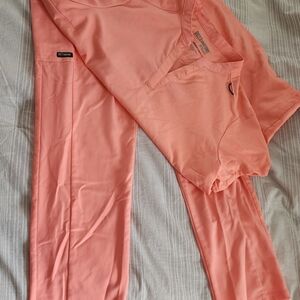 Grey's Anatomy Coral Scrub Set